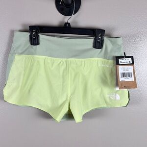 The North Face Green Athletic Shorts Lightweight Breathable